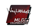 印花 | wayLander | 2016年 MLG 哥伦布锦标赛