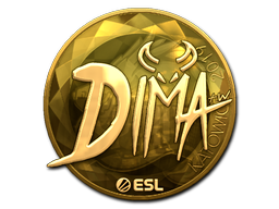 印花 | Dima(金色)| 2019年卡托维兹锦标赛