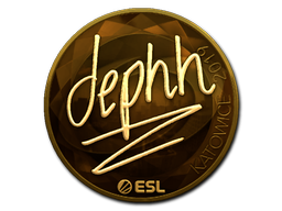 印花 | dephh(金色)| 2019年卡托维兹锦标赛