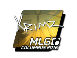 印花 | KRIMZ(闪亮)| 2016年 MLG 哥伦布锦标赛