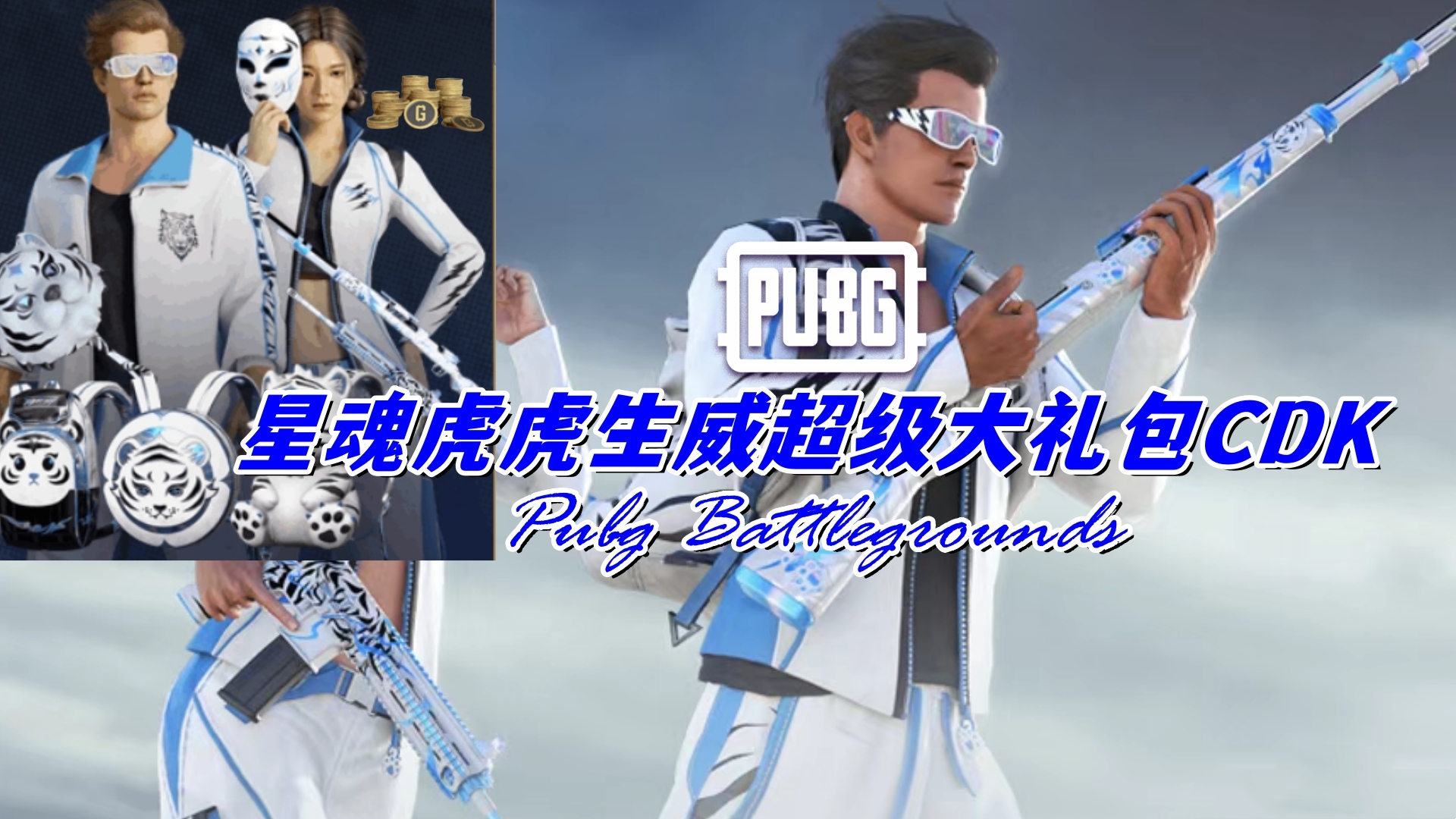 PUBG 星魂虎虎生威超级大礼包CDK