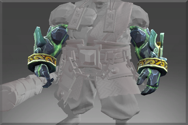 铭刻 伏魔神将的地磁护臂