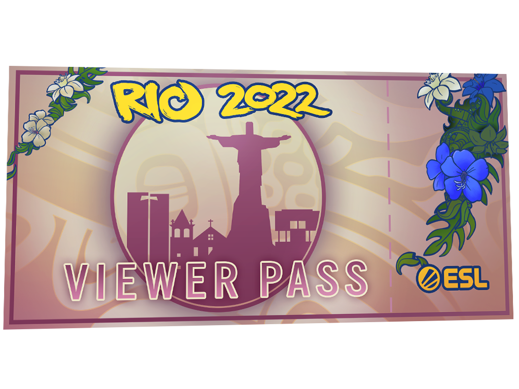2022年里约热内卢锦标赛观众通行证