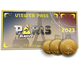 巴黎 2023 观众通行证 + 3 枚纪念品代币