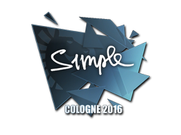 印花 | s1mple | 2016年科隆锦标赛