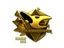  mousesports（金色）| 2016年科隆锦标赛