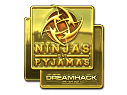  Ninjas in Pyjamas（金色）| 2014年 DreamHack 锦标赛