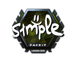 s1mple(闪亮)| 2018年伦敦锦标赛 s1mple(闪亮)| 2018年伦敦锦标赛